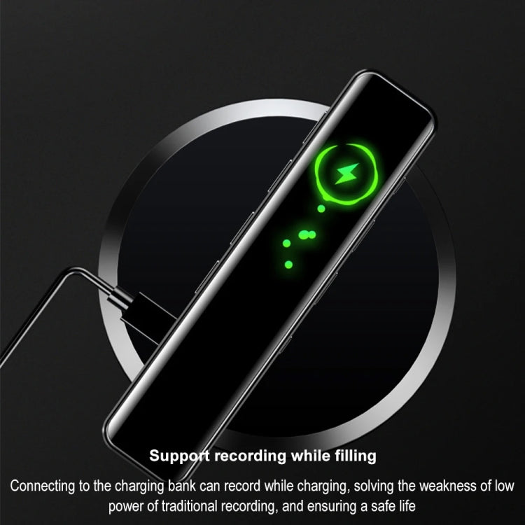 G1 0,96-Zoll IPS Farbdisplay HD Smart Mini Geräuschreduzierungs-Timer-Diktiergerät, 8GB, 16GB, 32GB
