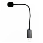 USB Direktstecker Computer Live-Video-Konferenzmikrofon, 4,0x205mm, 4,0x255mm, 4,0x255mm mit Schalter
