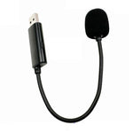 USB Direktstecker Computer Live-Video-Konferenzmikrofon, 4,0x205mm, 4,0x255mm, 4,0x255mm mit Schalter