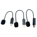 USB Direktstecker Computer Live-Video-Konferenzmikrofon, 4,0x205mm, 4,0x255mm, 4,0x255mm mit Schalter