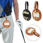 Leder Outdoor Hüfttasche Golf Spike Einsteckfach Aufbewahrungstasche, Beidseitig Schwarz, Beidseitig Braun, Einseitig Schwarz, Einseitig Braun