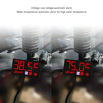 Compact LED Digital Display Time Voltmeter, 3 in 1 Red, 3 in 1 Blue, 3 in 1 White, 3 in 1 Green, 2 in 1 Temperature Red, 2 in 1 Temperature Blue, 2 in 1 Temperature White, 2 in 1 Temperature Green, 2 in 1 Water Temperature Red                          ...
