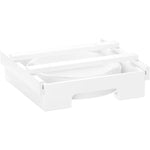 9-Zoll-Papptellerhalter für Unterschrank Bambus-Tellerhalter Küchenorganizer, 24 x 26,5 x 6,5