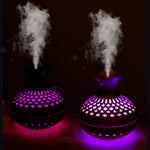 LED Licht Aromatherapie Diffusor Zuhause Kleine Vase Leiser Luftbefeuchter Aromatherapie Diffusor 2-in-1