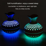 LED Licht Aromatherapie Diffusor Zuhause Kleine Vase Leiser Luftbefeuchter Aromatherapie Diffusor 2-in-1