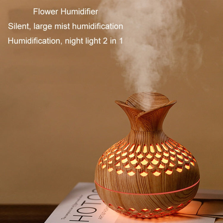 LED Licht Aromatherapie Diffusor Zuhause Kleine Vase Leiser Luftbefeuchter Aromatherapie Diffusor 2-in-1