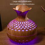 LED Licht Aromatherapie Diffusor Zuhause Kleine Vase Leiser Luftbefeuchter Aromatherapie Diffusor 2-in-1