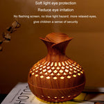 LED Licht Aromatherapie Diffusor Zuhause Kleine Vase Leiser Luftbefeuchter Aromatherapie Diffusor 2-in-1