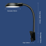 5W Aquarium-LED-Clip-Lampe USB-Stecker Beleuchtung Aquarium durchscheinende Wasserpflanzenlampe