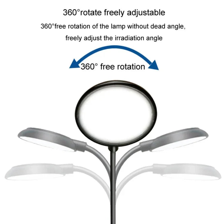5W Aquarium-LED-Clip-Lampe USB-Stecker Beleuchtung Aquarium durchscheinende Wasserpflanzenlampe