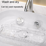 Badezimmer-Saugnapf-Regal ohne Bohren, Wandmontiertes Organisationsregal für den Haushalt und das WC