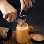 Edelstahl Erdnussbutter-Rührer Lebensmittelqualität Küchenbutter-Marmeladen-Rührwerkzeug, reguläres Modell, aktualisiertes Modell
