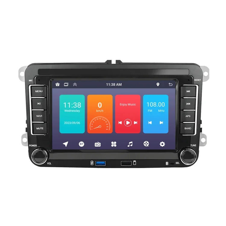 Für Volkswagen/Skoda 1+32G Player Großer Bildschirm Carplay Android Navigation Rückfahrkamera Integriertes Gerät, 1+32G