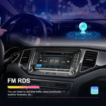 Für Volkswagen/Skoda 2+64G Player Großbildschirm Carplay Android Navigation Rückfahrkamera Integriertes Gerät, 2+64G