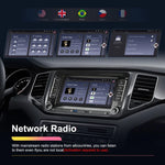 Für Volkswagen/Skoda 2+64G Player Großbildschirm Carplay Android Navigation Rückfahrkamera Integriertes Gerät, 2+64G