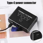 Gigabit Netzwerk-Splitter Netzwerkverteiler RJ45 Netzwerkkabel-Splitter, 1 zu 3, 1 zu 4