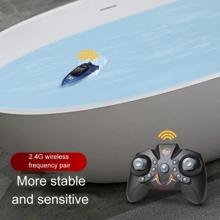 2,4-GHz-Mini-Fernbedienungsboot für Kinder – Sommer-Wasserspiel-Elektro-U-Boot-Spielzeug für Jungen
