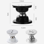 Silikon Türstopper ohne Bohren, stark magnetisch, geräuscharm, Antikollision, Transparent, Schwarz, Weiß
