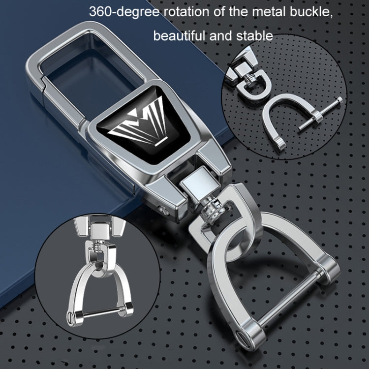 Car Folding Key Cover Multifunctional Keychain Anti-lost Number Plate, For Audi A, For Audi B, For Audi C, For Audi D