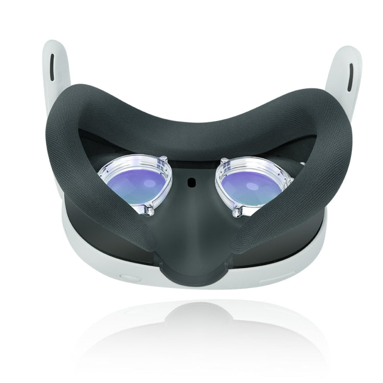 Für Meta Quest 3 VR Magnetische Brillengestelle, L&R Rahmen Transparent, Anti-Blaulicht Linse+Rahmen Transparent, L&R Rahmen Schwarz, Anti-Blaulicht Linse+Rahmen Schwarz