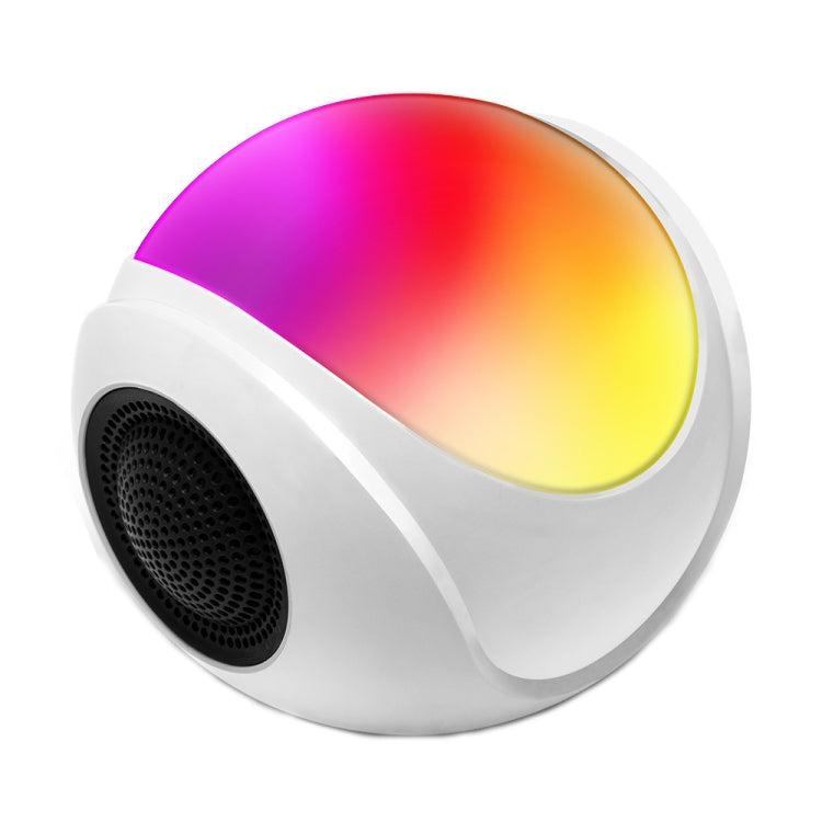 SY-688 TWS RGB Bunter Licht Mini-Karten Bluetooth-Lautsprecher, SY-688 Weiß