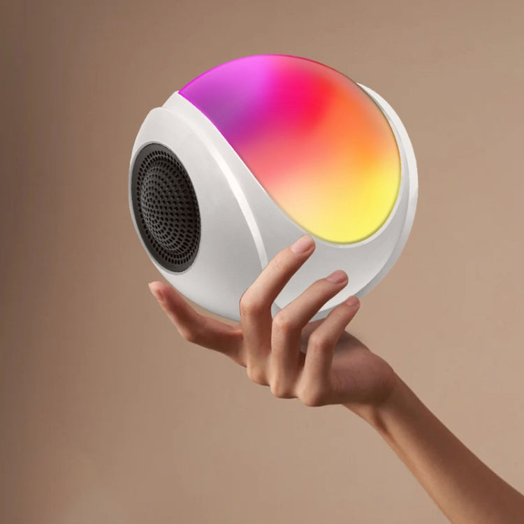 SY-688 TWS RGB Bunter Licht Mini-Karten Bluetooth-Lautsprecher, SY-688 Weiß