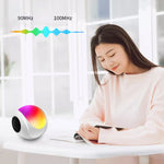 SY-688 TWS RGB Bunter Licht Mini-Karten Bluetooth-Lautsprecher, SY-688 Weiß