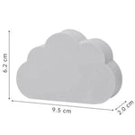 Wolkenartiger, absorbierender Schwammreiniger für Badezimmerwaschbecken, kalkvorbeugende Reinigungsbürste, Grau