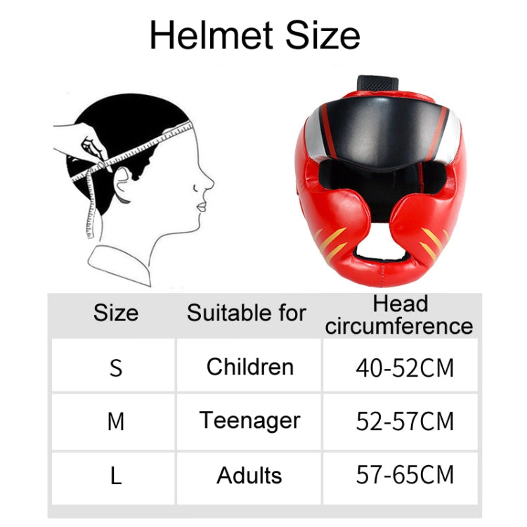 Sparring Boxhelm Thai Kampf Wettkampf Kopfschutz, S, M, L
