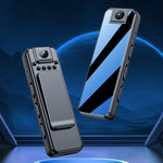 Mrobo D6 1080P Drehbare Kamera Nachtsicht Video-Rekorder mit Rückclip, Kein Speicher, 16 GB, 32GB, 64GB, 128GB
