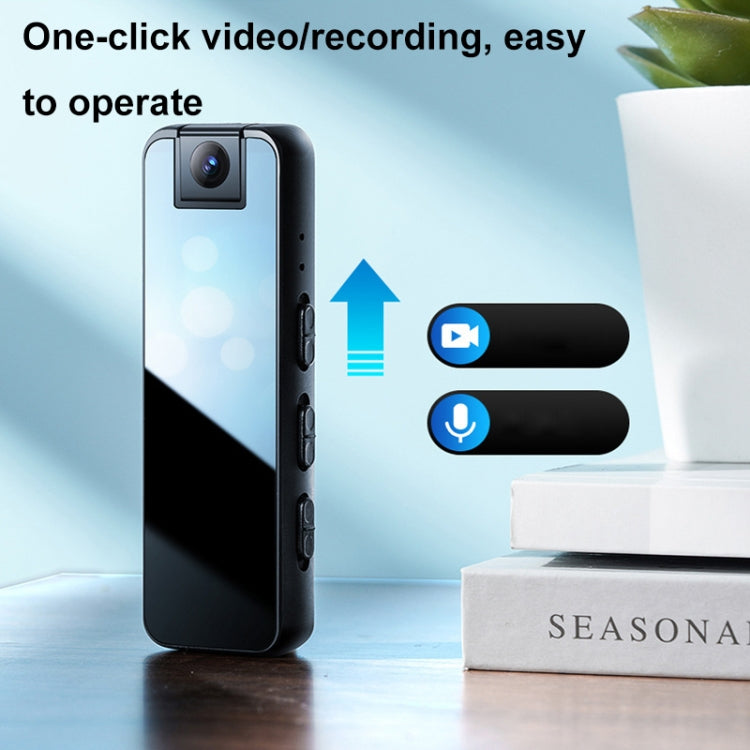 Mrobo D6 1080P Drehbare Kamera Nachtsicht Video-Rekorder mit Rückclip, Kein Speicher, 16 GB, 32GB, 64GB, 128GB