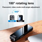 Mrobo D6 1080P Drehbare Kamera Nachtsicht Video-Rekorder mit Rückclip, Kein Speicher, 16 GB, 32GB, 64GB, 128GB