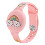 Für AirTag 2. Gen / AirTag 1. Gen Cartoon-Uhrenarmband Locator Silikon Schutzhülle Anti-Verlust Gerätehülle