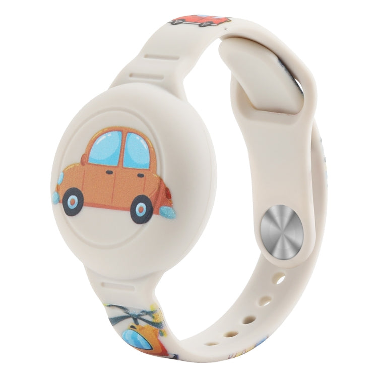 Für AirTag 2. Gen / AirTag 1. Gen Cartoon-Uhrenarmband Locator Silikon Schutzhülle Anti-Verlust Gerätehülle