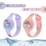 Für AirTag 2. Gen / AirTag 1. Gen Cartoon-Uhrenarmband Locator Silikon Schutzhülle Anti-Verlust Gerätehülle