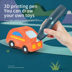 USB-Aufladung Tieftemperatur-Wireless-Graffiti-Druckstift-Set Kinder DIY 3D-Malstift