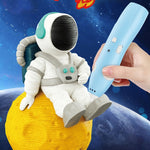 USB-Aufladung Tieftemperatur-Wireless-Graffiti-Druckstift-Set Kinder DIY 3D-Malstift