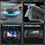 ANBERNIC RG556 Handheld-Spielkonsole mit Android 13-System, 5,48-Zoll-AMOLED-Bildschirm, WLAN und Bluetooth, 128 GB + 128 GB oder 128 GB + 256 GB Speicher