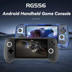 ANBERNIC RG556 Handheld-Spielkonsole mit Android 13-System, 5,48-Zoll-AMOLED-Bildschirm, WLAN und Bluetooth, 128 GB + 128 GB oder 128 GB + 256 GB Speicher