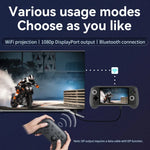 ANBERNIC RG556 Handheld-Spielkonsole mit Android 13-System, 5,48-Zoll-AMOLED-Bildschirm, WLAN und Bluetooth, 128 GB + 128 GB oder 128 GB + 256 GB Speicher