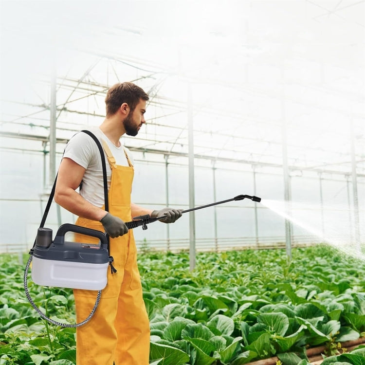 4L Elektrisches Sprühgerät Landwirtschaftlicher Zerstäuber Eingebauter 2000mAh Akku