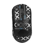 Für Logitech GPW 2. Generation Maus Anti-Rutsch-Aufkleber Schweiß absorbierende Paste, Weißdruck Halb umrandet, Schwarz-Golddruck Halb umrandet, Schwarzdruck Halb umrandet, Schwarzdruck Voll umrandet, Weißdruck Voll umrandet, Schwarz-Gold Voll umrandet