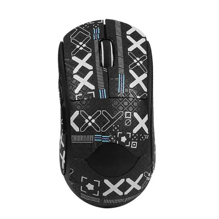 Für Logitech GPW 2. Generation Maus Anti-Rutsch-Aufkleber Schweiß absorbierende Paste, Weißdruck Halb umrandet, Schwarz-Golddruck Halb umrandet, Schwarzdruck Halb umrandet, Schwarzdruck Voll umrandet, Weißdruck Voll umrandet, Schwarz-Gold Voll umrandet
