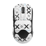 Für Logitech GPW 2. Generation Maus Anti-Rutsch-Aufkleber Schweiß absorbierende Paste, Weißdruck Halb umrandet, Schwarz-Golddruck Halb umrandet, Schwarzdruck Halb umrandet, Schwarzdruck Voll umrandet, Weißdruck Voll umrandet, Schwarz-Gold Voll umrandet