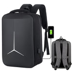 Multifunktionaler wasserdichter Business-Sport-Laptop-Rucksack mit USB-Anschluss, 15 Zoll, 17 Zoll