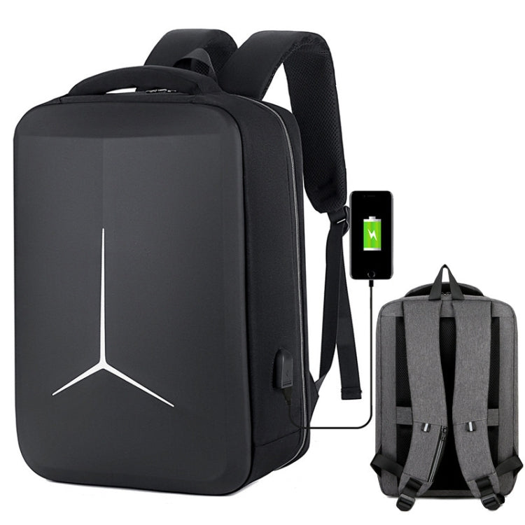 Multifunktionaler wasserdichter Business-Sport-Laptop-Rucksack mit USB-Anschluss, 15 Zoll, 17 Zoll