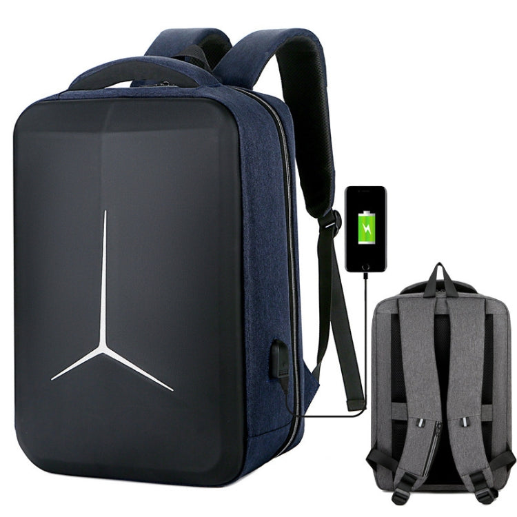 Multifunktionaler wasserdichter Business-Sport-Laptop-Rucksack mit USB-Anschluss, 15 Zoll, 17 Zoll