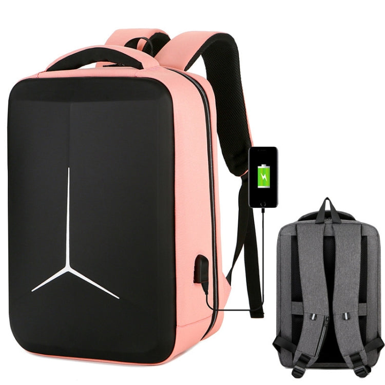 Multifunktionaler wasserdichter Business-Sport-Laptop-Rucksack mit USB-Anschluss, 15 Zoll, 17 Zoll