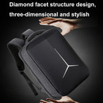 Multifunktionaler wasserdichter Business-Sport-Laptop-Rucksack mit USB-Anschluss, 15 Zoll, 17 Zoll