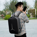 Multifunktionaler wasserdichter Business-Sport-Laptop-Rucksack mit USB-Anschluss, 15 Zoll, 17 Zoll